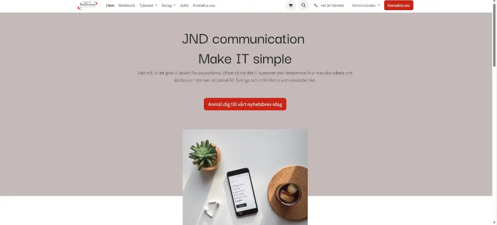 Startup web